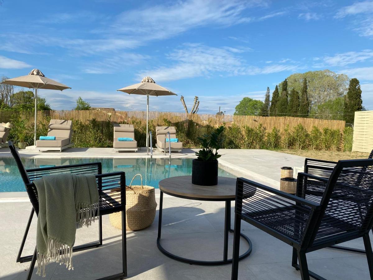 My Corfu Luxury Villa With Private Pool Sidárion Exterior foto