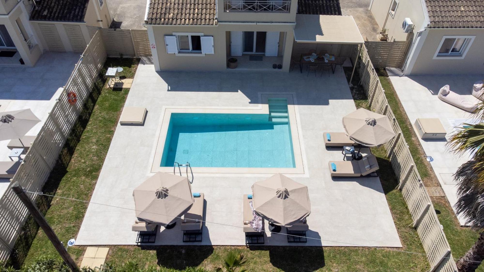 My Corfu Luxury Villa With Private Pool Sidárion Exterior foto