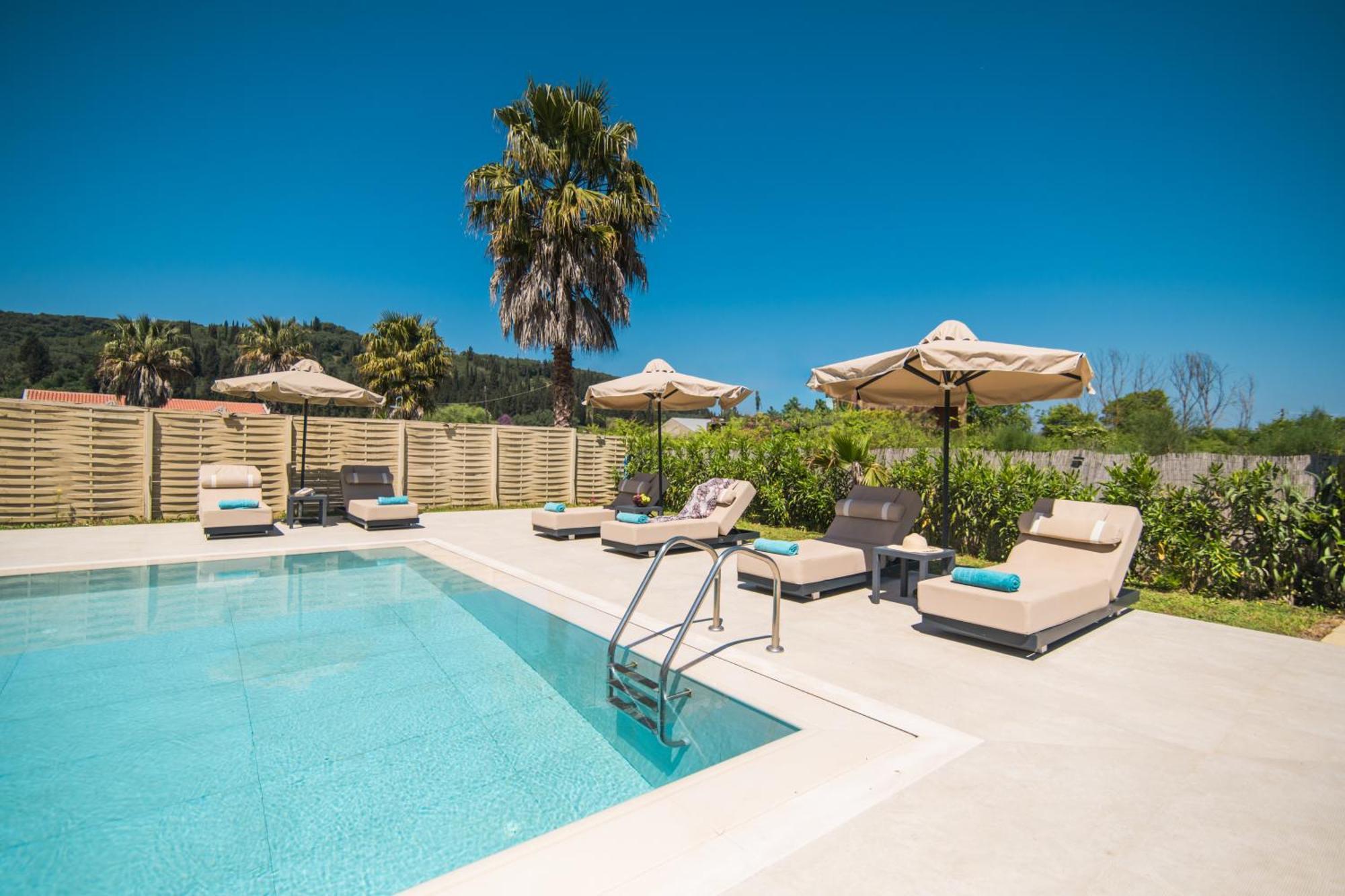 My Corfu Luxury Villa With Private Pool Sidárion Exterior foto