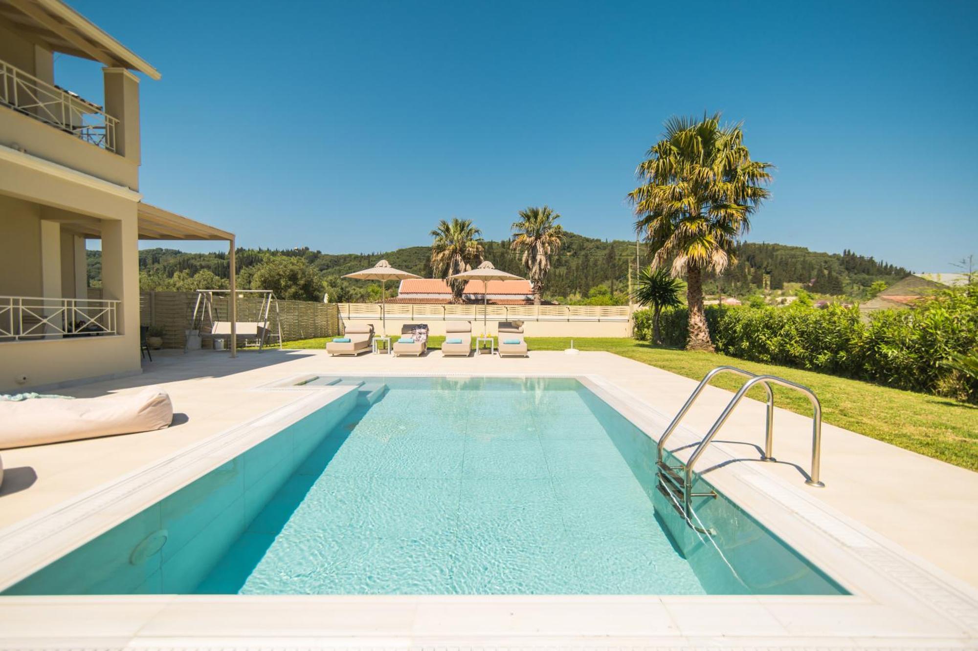 My Corfu Luxury Villa With Private Pool Sidárion Exterior foto